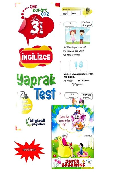 Bilgiseli Yayınları 3.sınıf Bilgiseli Ingilizce Yaprak Test