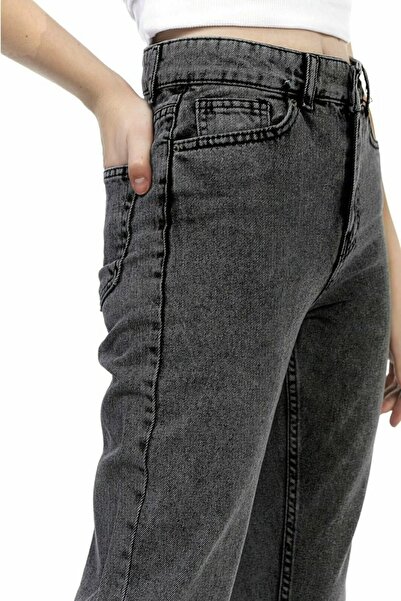 LİMABEL Liva Füme Mom Jean Жіночі джинси-бойфренди з високою талією та ефектом утягування