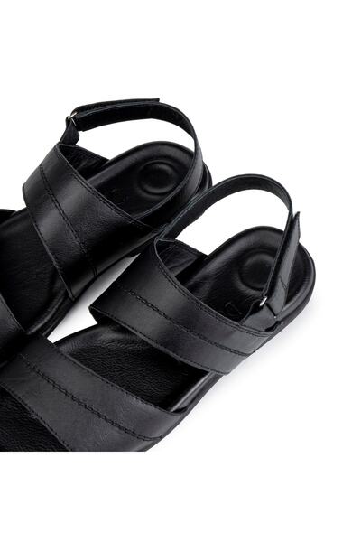 Ducavelli Ανδρικές παντόφλες Viasna Γνήσιο δέρμα, Παντόφλες από Γνήσιο Δέρμα, Παντόφλες Ορθοπεδικής Σόλας, Σόλα από καουτσούκ