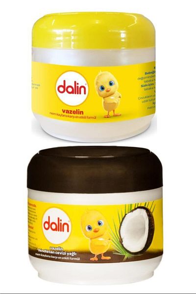 Dalin Coconut Cotton And Shea Butter Vaseline + Vaseline 100 ml