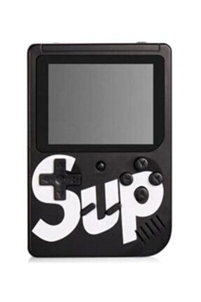 Retro Sup Taşınabilir Video Oyun Konsolu 3" 400 Oyunlu Mini Atari Gameboy 2 Oyunculu Kırmızı Sup02