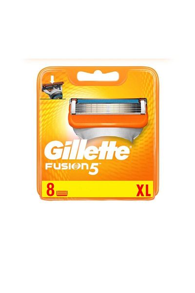 Gillette Fusion 5 Manual Spare Cardboard Packing 8 Pieces
