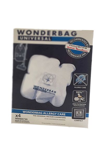 Rowenta Wonderbag - 4 Vacuum Cleaner Dust Bags
