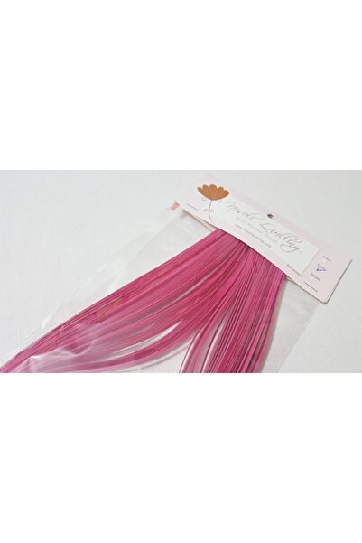 Neşeli Quilling 5mm Koyu Pembe Kağıt Şerit