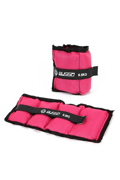 BUSSO 1-5 kg Bs30 Pink Hand and Foot Weight - 0.5kg*2 Pieces