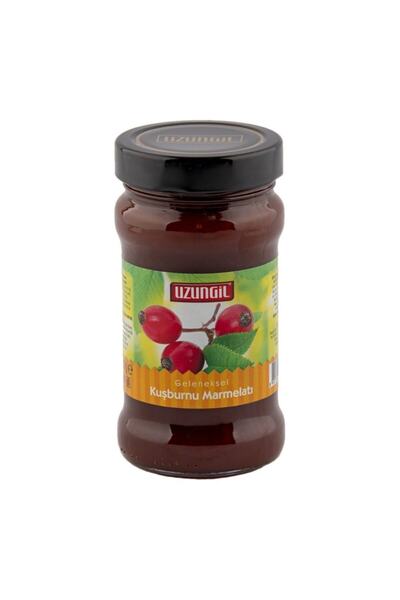 Uzungil Kuşburnu Marmelatı Cam Kavanoz 380 Gr