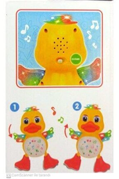 Şeker Adası Pilli Dans Eden Sevimli Ördek