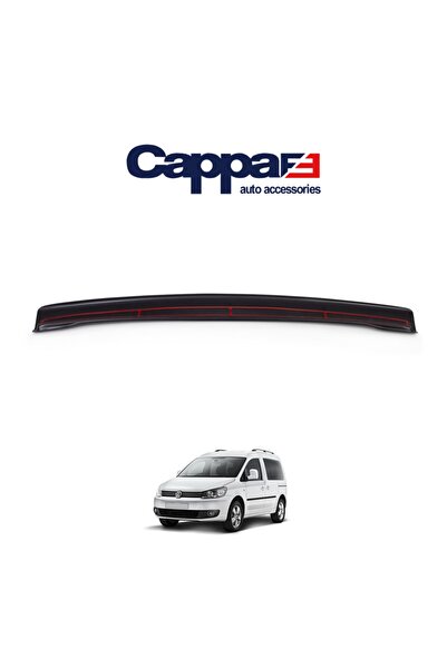 Cappafe Volkswagen Caddy Arka Tampon Eşiği Koruma (Abs) Parlak Siyah 2010-2015