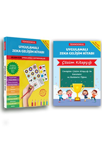 Teknookul Yayınları Bilsem Sınavı Hazırlık 2. Sınıf Uygulamalı Zeka Gelişim Kitabı
