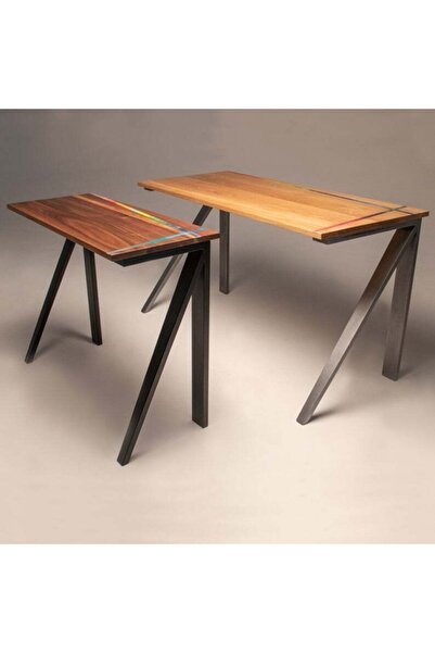 İlgi Trafik Masa Ayağı Çalışma Yemek Ofis L Şeklinde Metal Masa Ayağı Siyah Renk