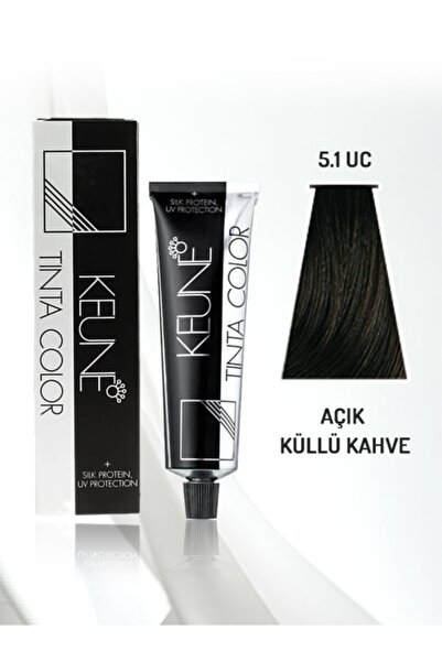 Keune Tinta Color Saç Boyası 60 ml No: 5.1 Uc Açık Küllü Kahve