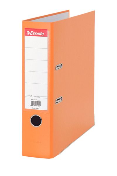 Esselte 9945 Plastic Wide Folder Orange 5 Pcs