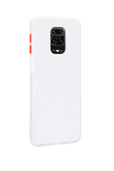 KZY İletişim Xiaomi Redmi Note 9s Kılıf Silikon Kenarlı Düğmeleri Renkli Mat ...
