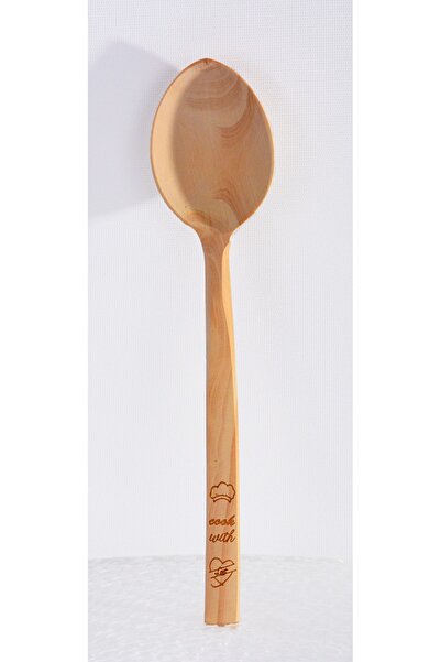 Alınası 26cm Boxwood Tablespoon - Specially Designed - Wooden Spoon - 1 Piece