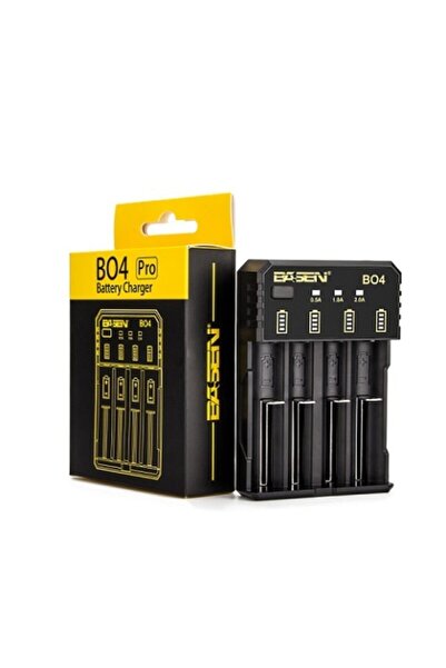basen Bo-4 Pro Akıllı Pil Şarj Cihazı 3.7 Lıtyum-ıon Ve 1.2 Nı-mh