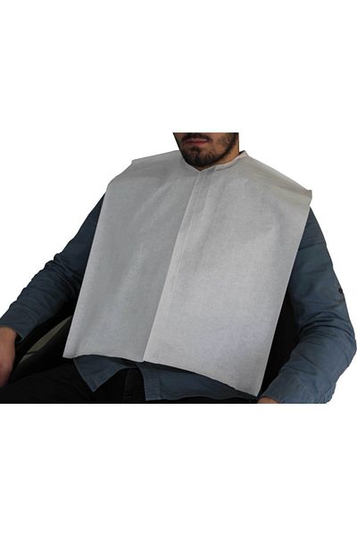Burak Unisex Laminated Dental Examination Patient Bib for Teeth 80 Pieces