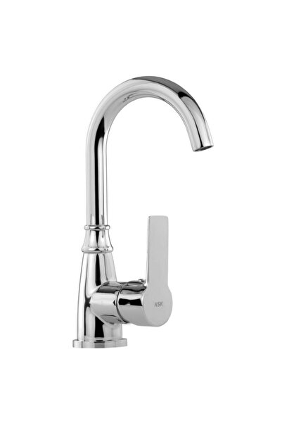 NSK Alamera Kuğu Lavabo Bataryası Mix Aç Kapa 5 Yıl Garantili