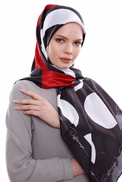 Differenza Capsul Pattern Scarf Black