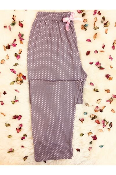 Altınay Pocketless Viscose Summer Women's Pajama Bottoms