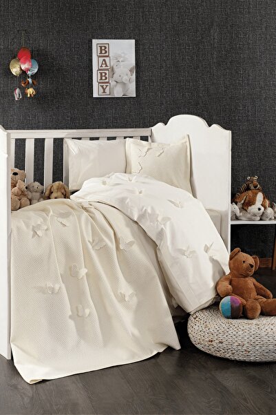 Minelya Home Collection طقم غطاء لحاف أطفال مكون من 5 قطع من القطن بنسبة 100%...
