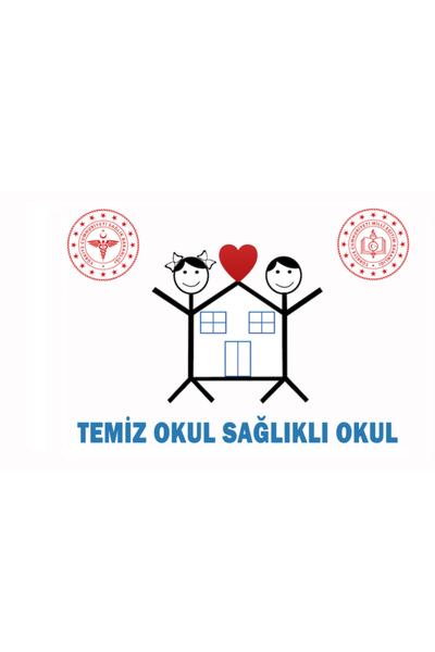 Temiz Okul Bayrak ( Beyaz Bayrak ) 70x105 Raşel Kumaş