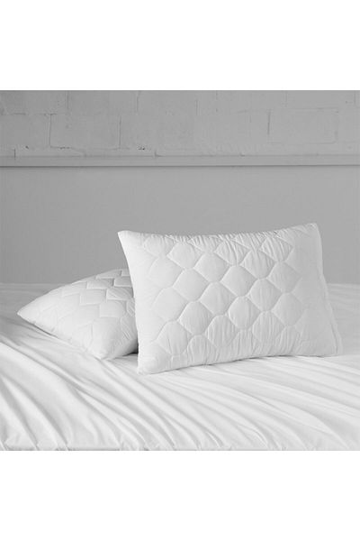 Mislina Home Husa de protectie matlasata din bumbac ecologic pentru perna 50x70 cm