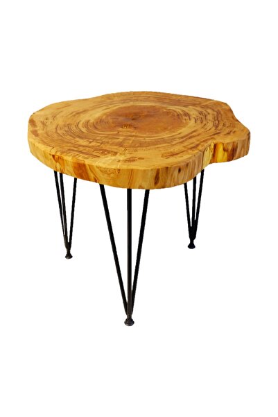 Adahşap Deniz Doğal Kestane Kütük Sehpa