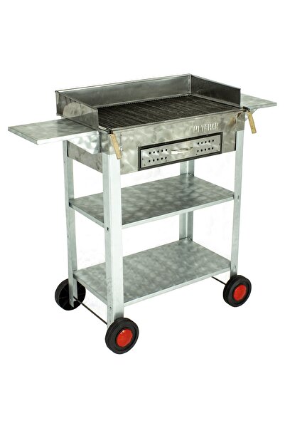 METEHAN MANGAL SOBA Battal Boy Çekmeceli Pervazlı Maltız Izgaralı Kanatlı Kro...