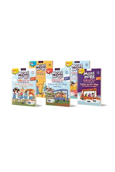 Kurmay Yayınları Kurmay Elt Kurmay More More Stories 6Classroom English Story Set 5 Books 01207