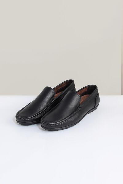 CHOPPER حذاء لوفر أسود للرجال cpr-20641