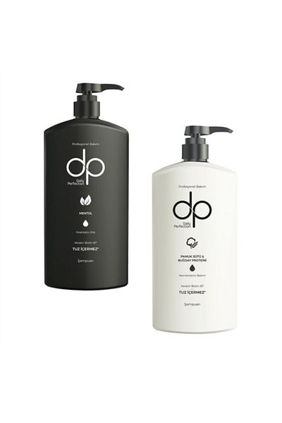 DP 800 ml Menthol Refreshing Cotton Milk and Wheat Protein Shampoo