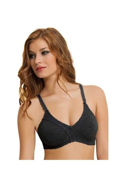 NBB Kadın Siyah Pamuklu Toparlayıcı Südyen 351