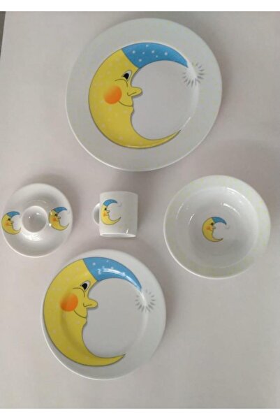 Kütahya Porselen Ay 5 Parça Mama Takımı