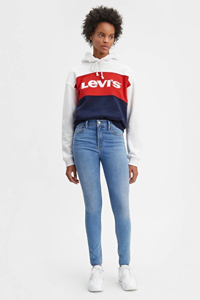 Levi's Дамски супер тесни дънки с висока талия
