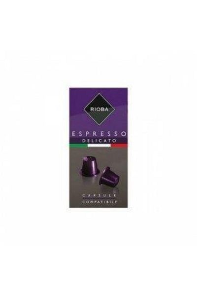 Rioba Espresso Delicato - 5 Gram Capsule Coffee, 11 Pieces