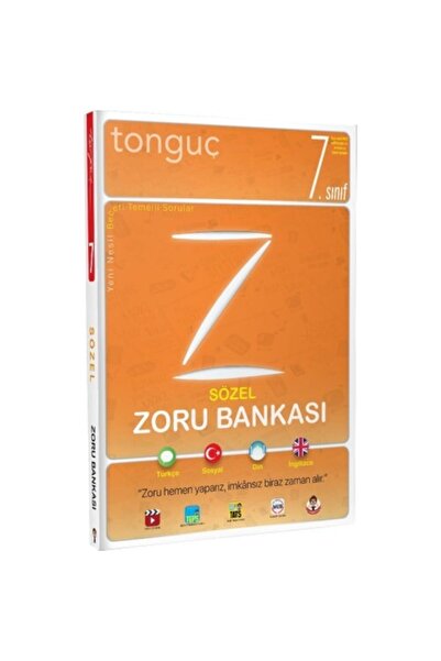 Tonguç Yayınları Tonguç Akademi 7. Sınıf Sözel Tüm Dersler Zoru Bankası