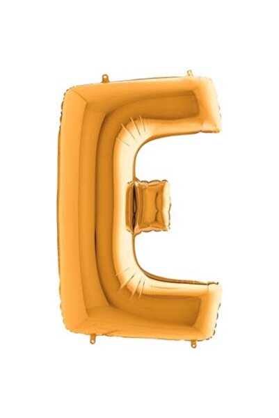grabo رقائق بالون حرف E ذهبية مقاس 100 سم