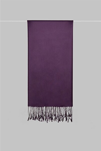 ARMANDA %100 Ipek Mürüdm Rengi Şal