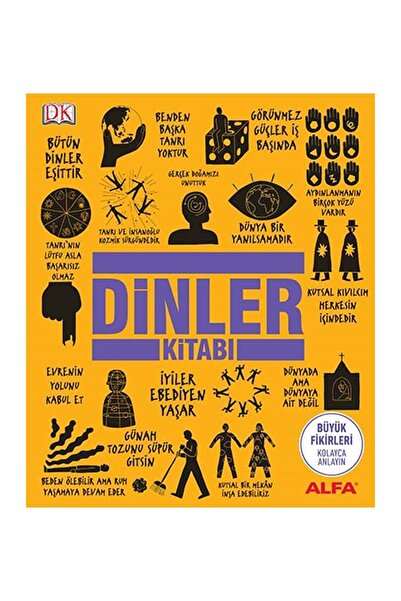 Alfa Yayınları Kolektif Dinler Kitabı (ciltli) Kültür Sanat Kitabı Türkçe Ciltli