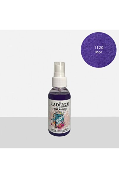 Cadence 1120 Mor Sprey Kumaş Boyası