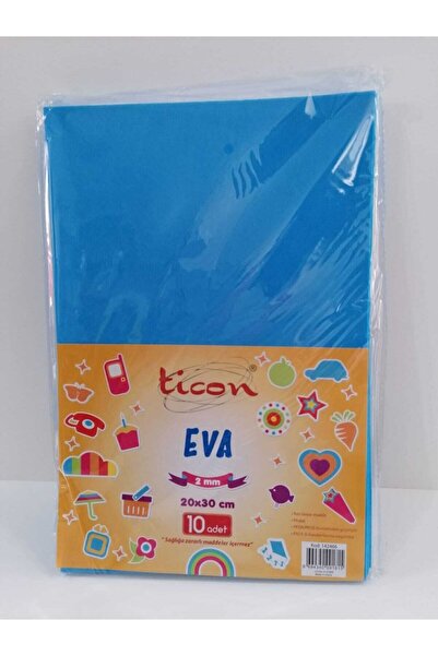 Ticon Eva Klasik (20*30 Cm) 10'lu Mavi