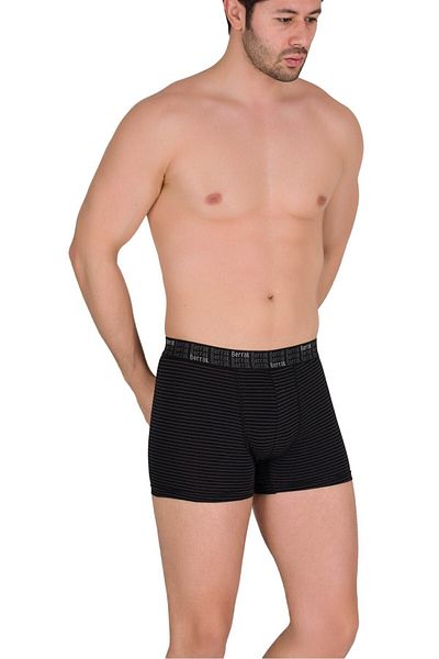 Berrak Ανδρικό Navy Blue Boxer Navy Blue Σετ 6 τεμαχίων