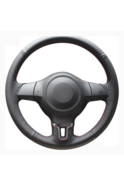 Fox Volkswagen Polo Mk5 10-13 Uyumlu Araca Özel Deri Direksiyon Kılıfı