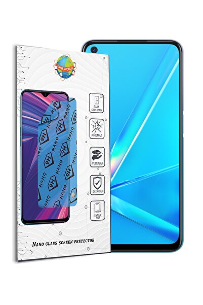 CaseWorld Oppo A72 Nano Ekran Koruyucu Kırılmaz Esnek Cam