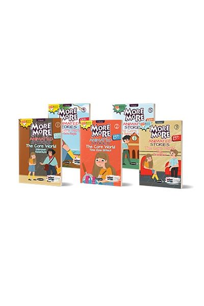 Kurmay Yayınları Kurmay Elt Kurmay More More Stories 8Classroom English Story Set 5 Books 01208