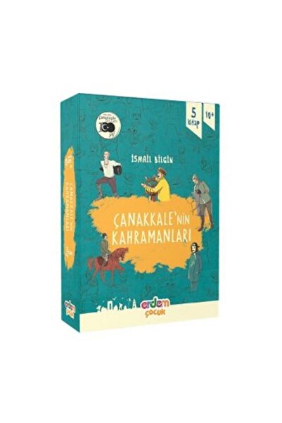 Erdem Yayınları Çanakkale'nin Kahramanları Dizisi 5 Kitap Takım