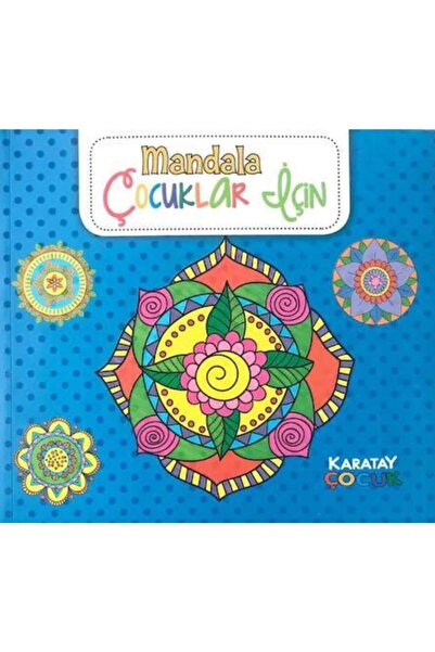 Karatay Yayınları (4e) Mandala Çocuklar Için Mavi