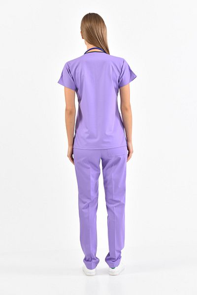 Owlet Medikal Set uniformă chirurgicală Lycra Liliac