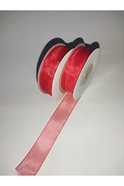 Özcan Ambalaj 2 см органза стрічка, червона – стрічка