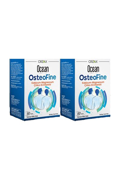 Ocean Ocean Osteofine Food Supplement 60 Tablet 2-Pack